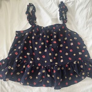 madewell silk tank top